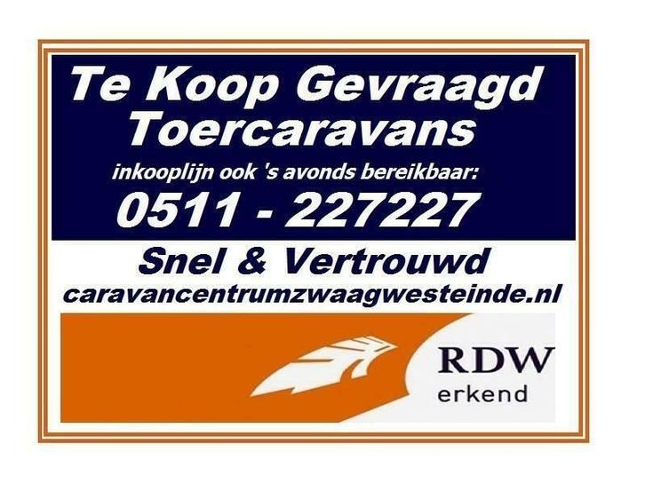 Inkoop Dethleffs Knaus Hobby Fendt Eriba LMC KIP Caravan, Caravans en Kamperen, Caravan Inkoop