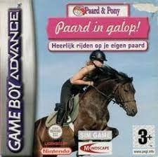 Paard & Pony Paard in Galop! - Gameboy Advance (Losse Cas..., Spelcomputers en Games, Games | Nintendo Game Boy, Zo goed als nieuw