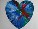 Damien Hirst (after) - Heart spin painting, Antiek en Kunst