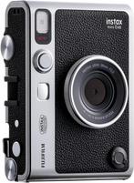 Fujifilm Instax Mini EVO Instant Camera - Zwart/Zilver (In d, Audio, Tv en Foto, Fotocamera's Analoog, Verzenden, Zo goed als nieuw