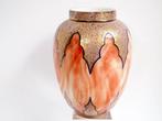 Loetz - Vaas - Glas - Carneool, Antiek en Kunst, Antiek | Glas en Kristal