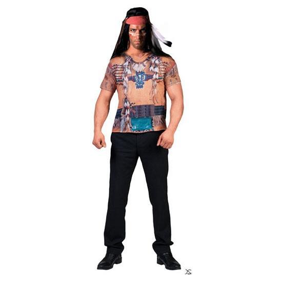 Indianen shirt 3-D voor heren - Indianen kleding, Kleding | Heren, Carnavalskleding en Feestkleding, Ophalen of Verzenden