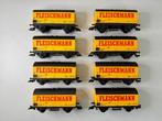 Fleischmann H0 - 5045 - Modeltrein goederenwagon (8) - DB, Nieuw