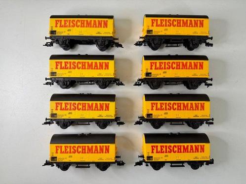 Fleischmann H0 - 5045 - Modeltrein goederenwagon (8) - DB, Hobby en Vrije tijd, Modeltreinen | H0