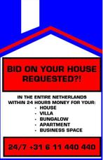Bid on your house requested?