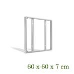 Opbouwframe voor backlit led paneel 60 x 60 CM, Huis en Inrichting, Lampen | Overige, Verzenden, Nieuw