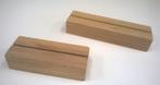 Massief eiken menuhouder A4 A5 en A6 formaat meerdere stuks, Ophalen of Verzenden, Nieuw, Overige typen