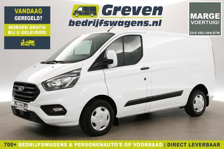 Ford Transit Custom 280 2.0 TDCI L1H1, Auto's, Bestelauto's, Onderhoudsboekje, Lease, Handgeschakeld, Wit, Ford, Financial lease