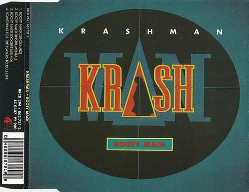 cd single - Krash Man - Booty Mack, Cd's en Dvd's, Cd Singles, Zo goed als nieuw, Verzenden