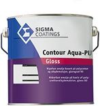 SIGMA Contour Aqua PU Gloss - Ral 9010 = vergelijkbaar me..., Doe-het-zelf en Verbouw, Verf, Beits en Lak, Overige kleuren, Nieuw