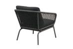 Stoel-Bank Loungeset Sonora Rope Antraciet The Outsider, Tuin en Terras, Tuinsets en Loungesets, Nieuw, Verzenden