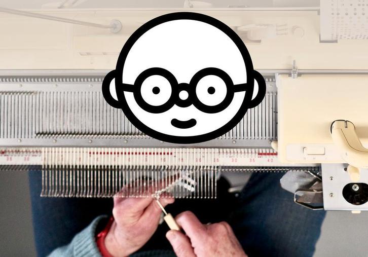 Breimachine verkoop, lessen, onderdelen en reparatie, Hobby en Vrije tijd, Breien en Haken, Breien, Machine, Zo goed als nieuw