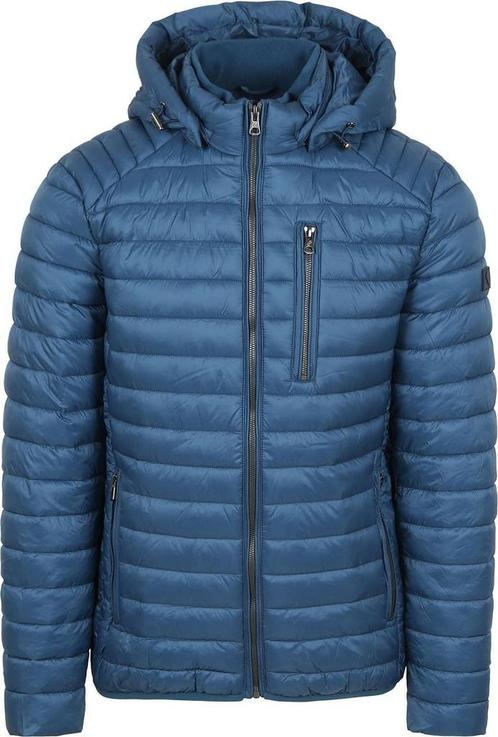 Suitable Copenhagen Jas Mid Blauw maat XXL Heren, Kleding | Heren, Jassen | Winter, Blauw, Nieuw, Overige maten, Verzenden