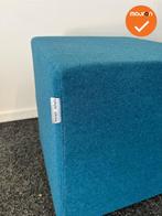 Rohde & Grahl - Poef - met wielen - 47.5x45x45cm - Blauw, Vergader- of Presentatieruimte, Ophalen of Verzenden, Gebruikt, Stoel