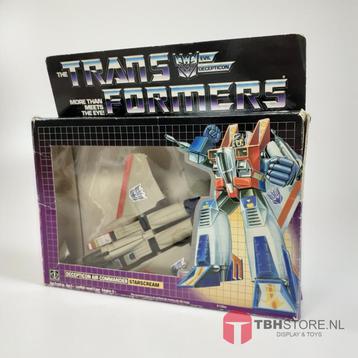 Transformers - G1 Starscream met doos (Compleet) (Toys) beschikbaar voor biedingen