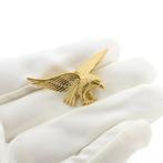Gouden hanger van een adelaar (ketting hanger), Ophalen of Verzenden, Gebruikt, Goud, Overige merken