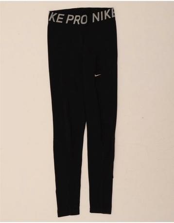 NIKE Mens Dri Fit Leggings Small W24 L28 Black beschikbaar voor biedingen