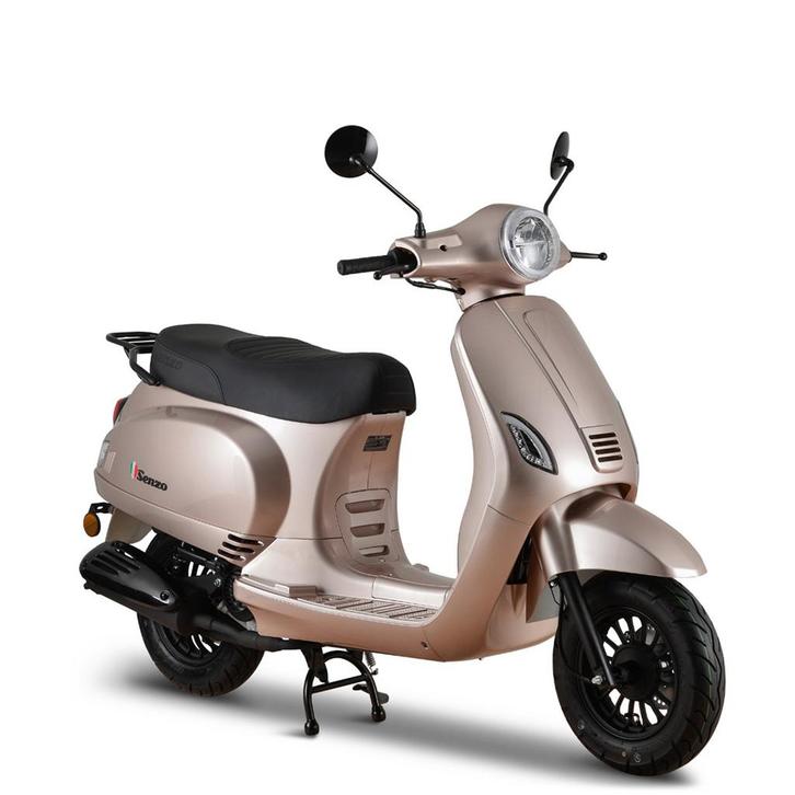 Senzo RivaLux Champagne, Fietsen en Brommers, Scooters | Overige merken, Maximaal 45 km/u, Nieuw, Ophalen of Verzenden