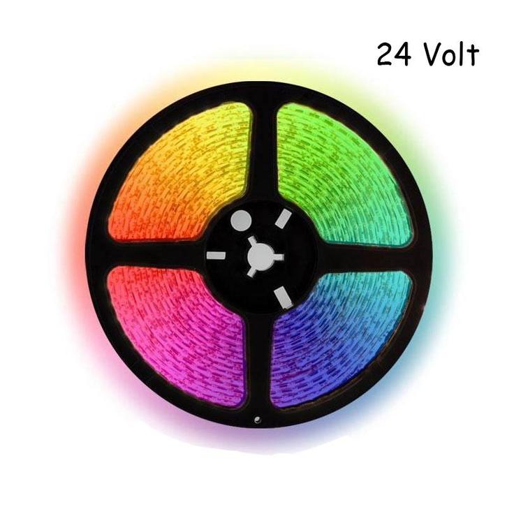 5 meter RGB led strip - 60Leds/m - 24V, Hobby en Vrije tijd, Elektronica-componenten, Nieuw, Ophalen of Verzenden