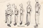 MILITAIR - Haarinspectie, Verzenden, Gelopen