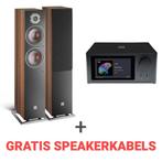 Dali NAD Combi deal Dali Oberon 7 + Nad C700 - Walnoot/zwart