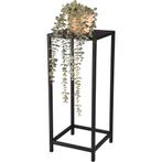 Bijzettafel - Livion Koni - Vierkant - 25x25x60cm - Zwart -, Huis en Inrichting, Tafels | Eettafels, Ophalen of Verzenden, Nieuw