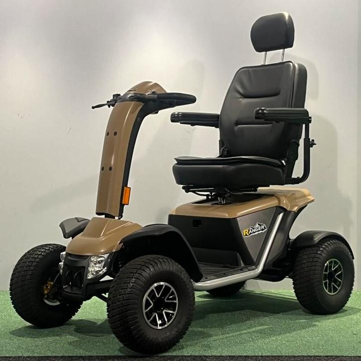 Demo Scootmobiel - Pride Ranger/Baja Wrangler - Bruin, Diversen, Brommobielen en Scootmobielen, Nieuw, Pride, Ophalen of Verzenden