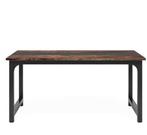 Industriële Eettafel 160 cm – Houten Blad en Metalen Frame, Huis en Inrichting, Tafels | Eettafels, Verzenden, Nieuw