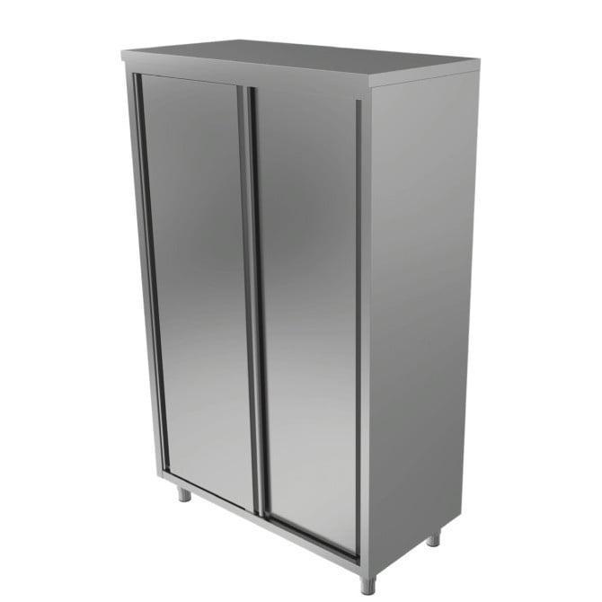 Servieskast | RVS | Draaideuren | 800x600x1800(h)mm UNNINOX, Zakelijke goederen, Horeca | Keukenapparatuur, Nieuw in verpakking