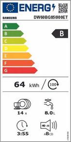 Samsung DW60BG850I00ET vaatwasser Volledig ingebouwd 14, Huis en Inrichting, Verzenden, Zo goed als nieuw