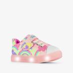 Skechers meisjes sneakers roze met lichtjes maat 21, Verzenden, Nieuw