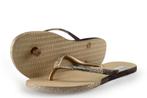 Havaianas slippers in maat 42 Beige | 10% korting, Kleding | Dames, Schoenen, Slippers, Verzenden, Beige, Zo goed als nieuw