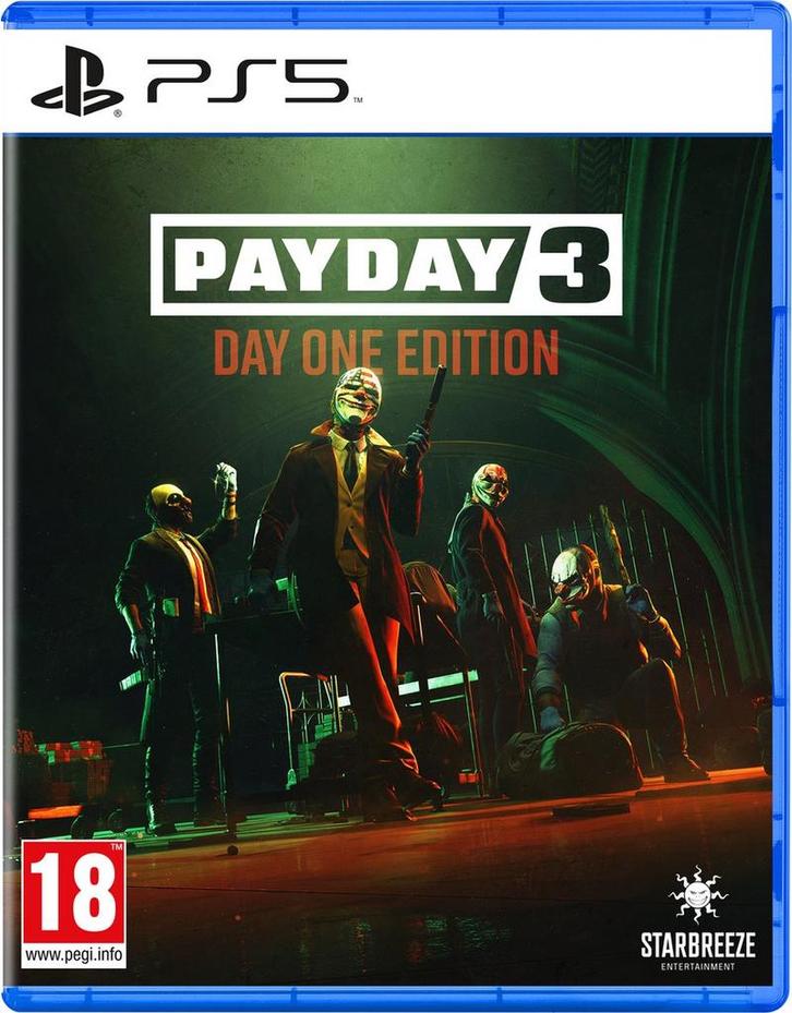PAYDAY 3 - Day One Edition - PS5, Spelcomputers en Games, Spelcomputers | Overige, Verzenden