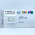 Zonder Minimumprijs - 8 pcs Diamant (Natuurlijk gekleurd) -, Nieuw