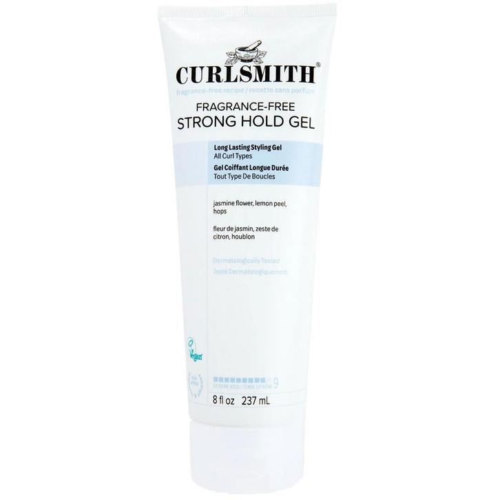Curlsmith  Fragrance Free Strong Hold Gel  237 ml, Sieraden, Tassen en Uiterlijk, Uiterlijk | Haarverzorging, Nieuw, Verzenden