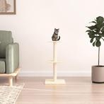 vidaXL Kattenmeubel met sisal krabpalen 73 cm crèmekleurig, Verzenden, Nieuw