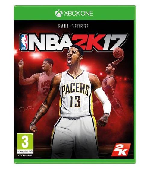 NBA 2k17 (XBOX One tweedehands game), Spelcomputers en Games, Games | Xbox One, Zo goed als nieuw, Ophalen of Verzenden