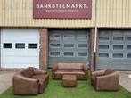 BANKSTEL DE SEDE DS-47 BANKEN BRUIN LEER DESIGN SOFA, Huis en Inrichting, Banken | Bankstellen, Gebruikt, Design, Rechte bank