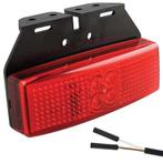 LED markeerlicht rood  | 12-24v |  2 pins connector, Nieuw