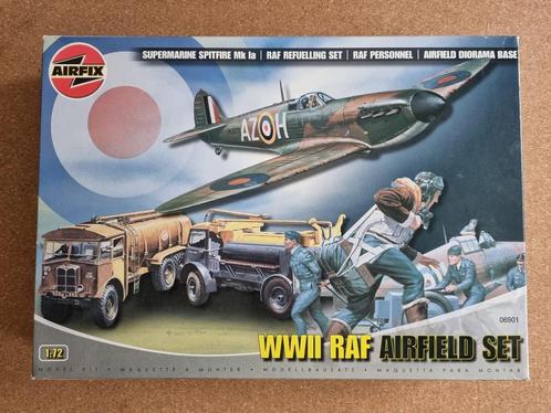 Airfix 06901 WWII RAF Airfield Set 1:72, Hobby en Vrije tijd, Modelbouw | Figuren en Diorama's, Verzenden