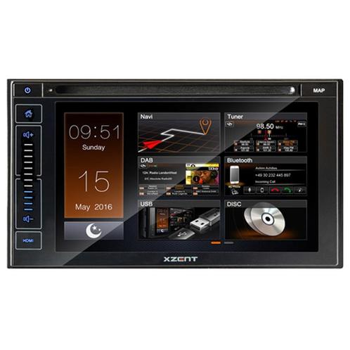 XZENT Multimedia 2-Din CD/ DVD player zonder SD Card, Caravans en Kamperen, Kampeeraccessoires, Nieuw
