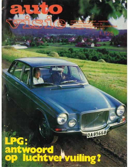 1971 AUTOVISIE MAGAZINE 28 NEDERLANDS, Boeken, Auto's | Folders en Tijdschriften
