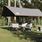 vidaXL Kampeerluifel waterdicht 500x294 cm grijs en oranje, Verzenden, Nieuw, Tot en met 2