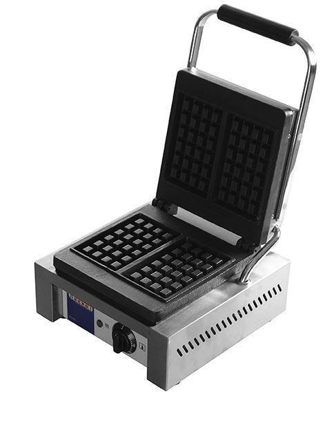 Hendi RVS Wafelijzer | Luikse Wafels | 4x6 CM, Zakelijke goederen, Horeca | Keukenapparatuur, Verzenden