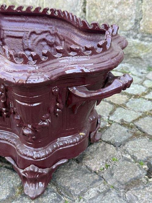 Jardinière - Metaal - Plantenbak, Antiek en Kunst, Curiosa en Brocante
