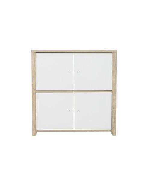 MATIS - Opbergkast speelgoed - 4 deuren - 100x40x100cm - wit, Antiek en Kunst, Kunst | Schilderijen | Modern, Ophalen of Verzenden