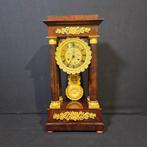 Portico klok - Antiek Hout, Brons - 1850-1900 - Mooie grote, Antiek en Kunst, Antiek | Klokken