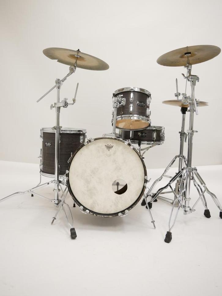 Worldmax Jazz drumset met bekkens en kruk, Muziek en Instrumenten, Drumstellen en Slagwerk, Gebruikt, Yamaha, Ophalen