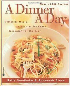 A Dinner a Day: Complete Meals in Minutes for E. Sondheim,, Boeken, Kookboeken, Zo goed als nieuw, Verzenden