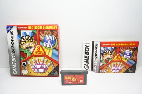 Majescos Rec Room Challenge: Darts / Roll-a-Ball / Shuffle, Spelcomputers en Games, Games | Nintendo Game Boy, Zo goed als nieuw